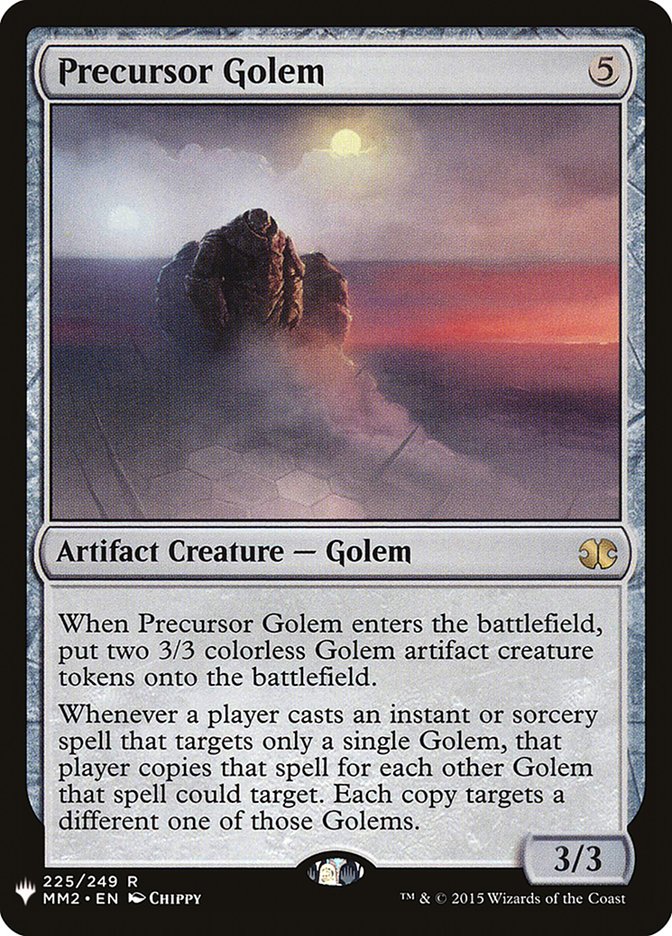 Precursor Golem [The List] | Cards and Coasters CA