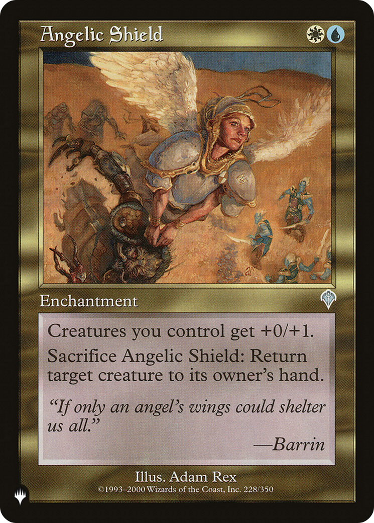 Angelic Shield [The List] | Cards and Coasters CA