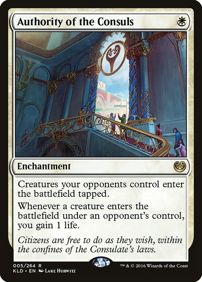 Authority of the Consuls [Kaladesh] | Cards and Coasters CA