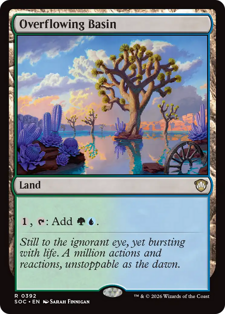 Overflowing Basin [Secrets of Strixhaven Commander] | Cards and Coasters CA