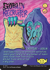 Goblin Recruiter (Rainbow Foil) [Secret Lair Drop Series] | Cards and Coasters CA