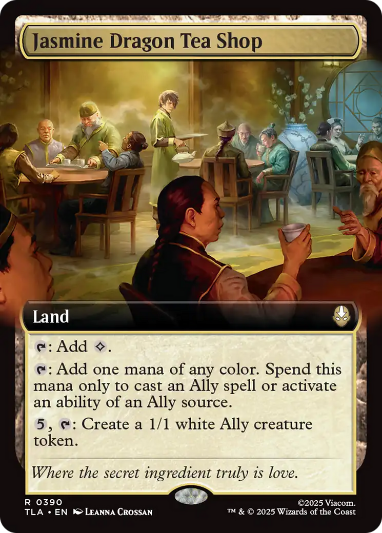 Jasmine Dragon Tea Shop (Extended Art) [Avatar: The Last Airbender] | Cards and Coasters CA