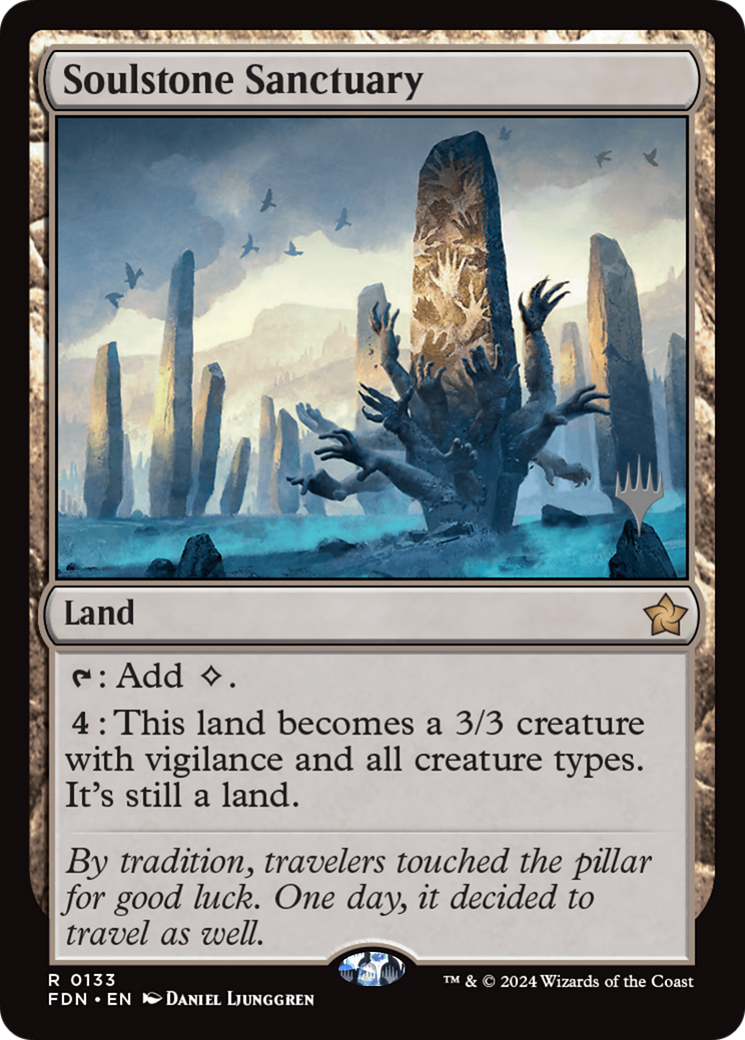Soulstone Sanctuary [Foundations Promos] | Cards and Coasters CA