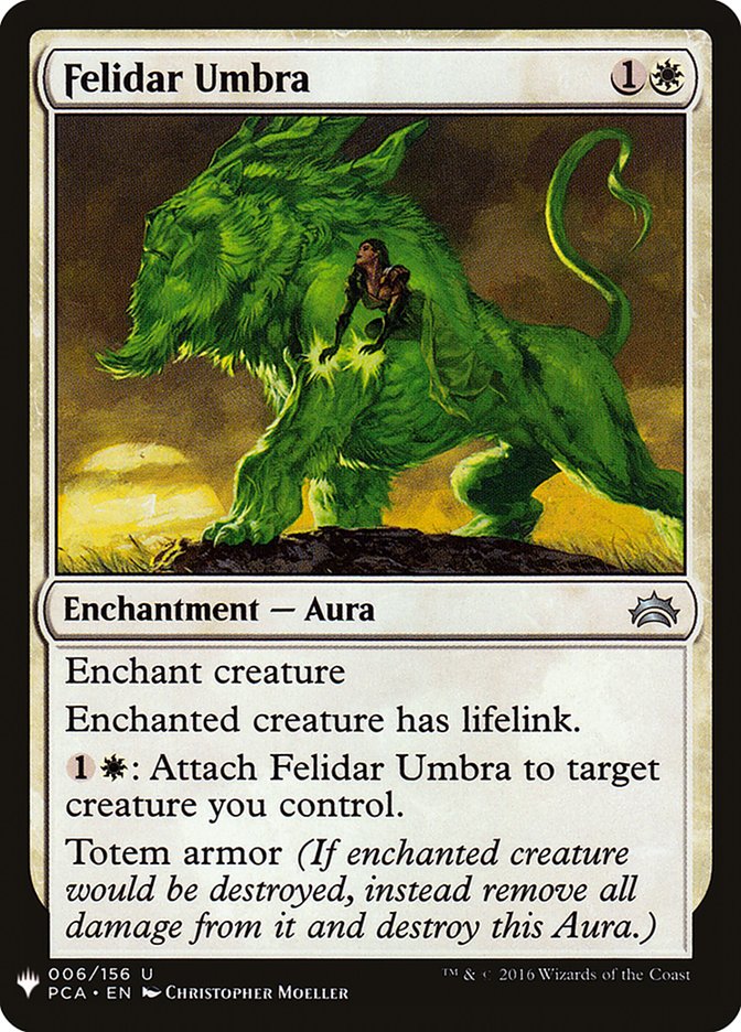 Felidar Umbra [Mystery Booster] | Cards and Coasters CA