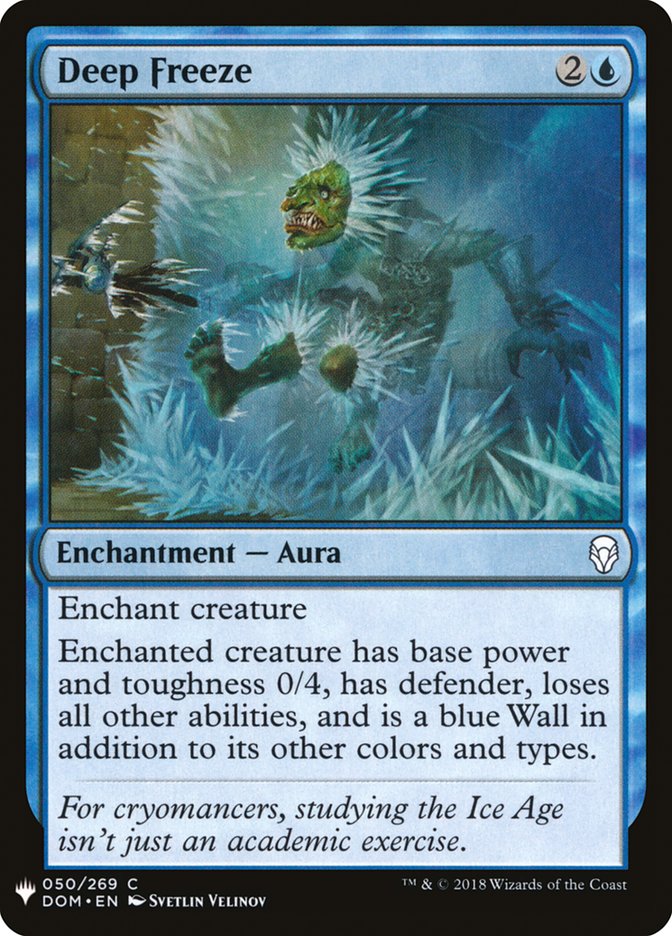 Deep Freeze [Mystery Booster] | Cards and Coasters CA