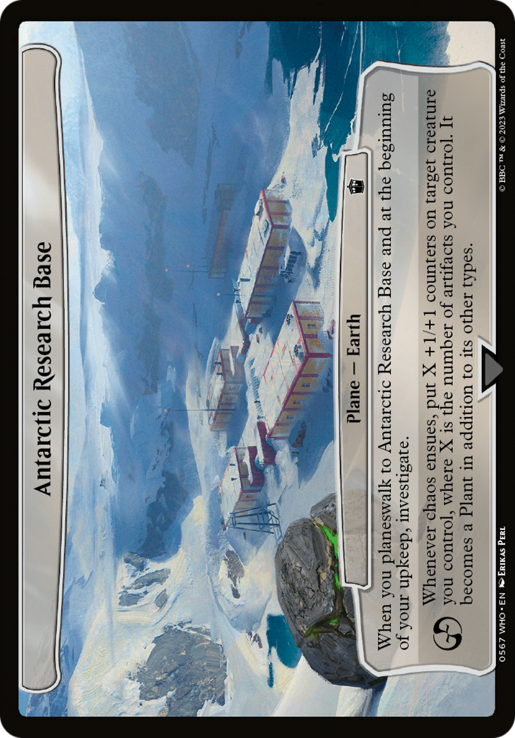 Antarctic Research Base [Doctor Who] | Cards and Coasters CA