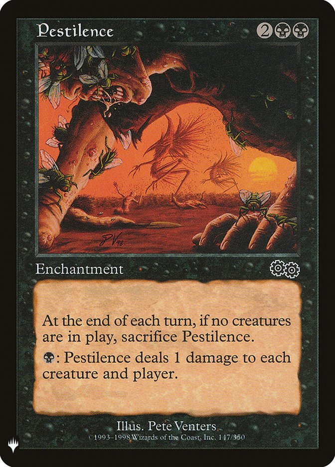 Pestilence [Mystery Booster] | Cards and Coasters CA
