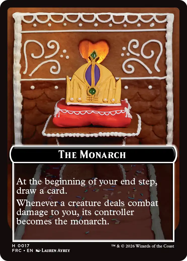 Citizen // The Monarch Double-Sided Token [Reality Fracture Commander Tokens] | Cards and Coasters CA