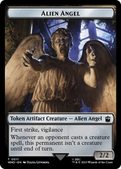 Alien Angel // Food (0027) Double-Sided Token [Doctor Who Tokens] | Cards and Coasters CA