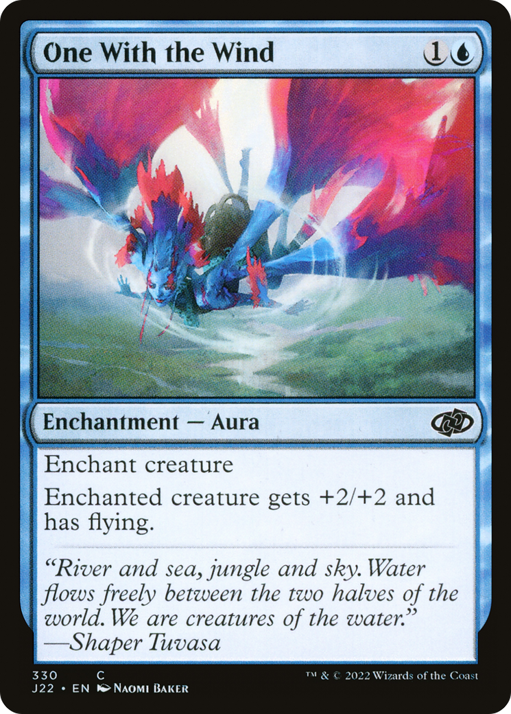 One With the Wind [Jumpstart 2022] | Cards and Coasters CA