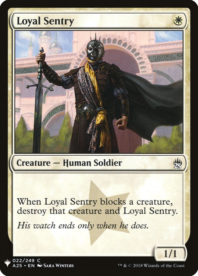 Loyal Sentry [Mystery Booster] | Cards and Coasters CA