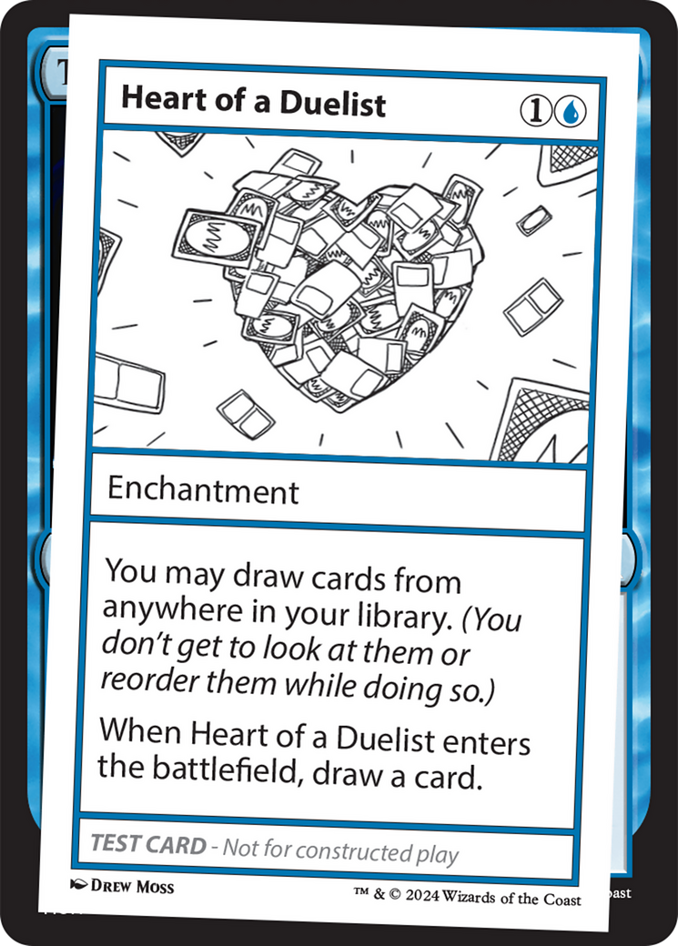 Heart of a Duelist [Mystery Booster 2 Playtest Cards] | Cards and Coasters CA