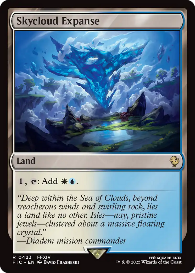Skycloud Expanse [FINAL FANTASY Commander] | Cards and Coasters CA