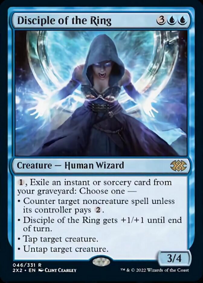 Disciple of the Ring [Double Masters 2022] | Cards and Coasters CA
