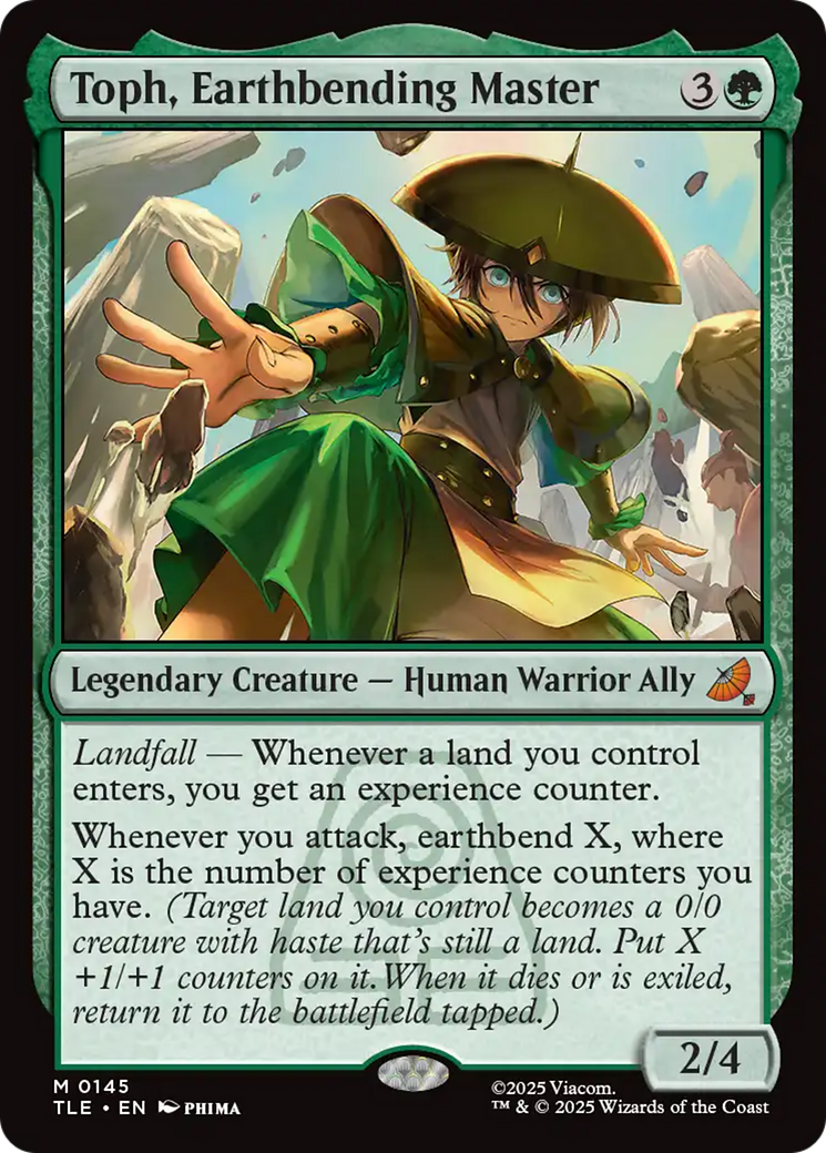 Toph, Earthbending Master [Avatar: The Last Airbender: Eternal-Legal] | Cards and Coasters CA