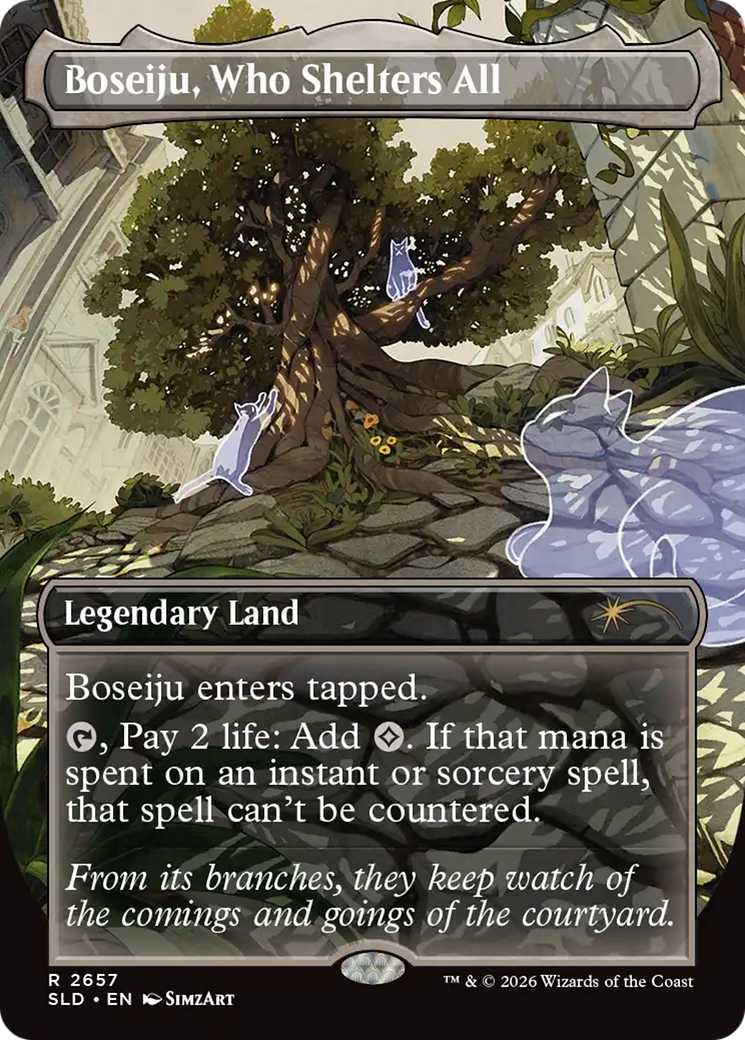 Boseiju, Who Shelters All [Secret Lair Drop Series] | Cards and Coasters CA