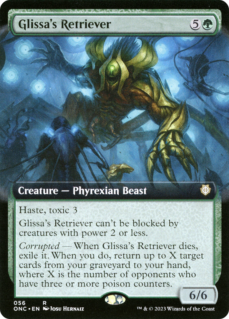 Glissa's Retriever (Extended Art) [Phyrexia: All Will Be One Commander] | Cards and Coasters CA