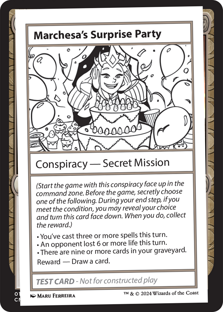 Marchesa's Surprise Party [Mystery Booster 2 Playtest Cards] | Cards and Coasters CA