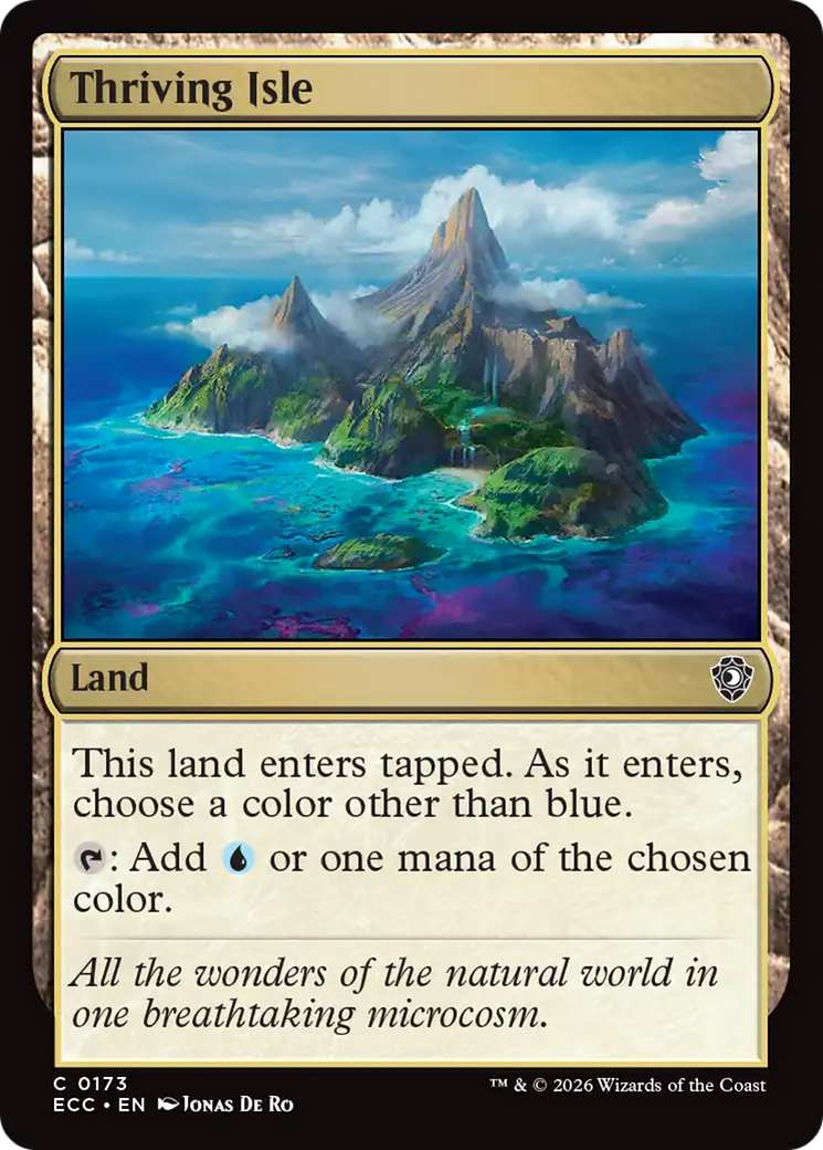 Thriving Isle [Lorwyn Eclipsed Commander] | Cards and Coasters CA