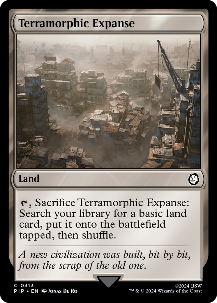 Terramorphic Expanse [Fallout] | Cards and Coasters CA