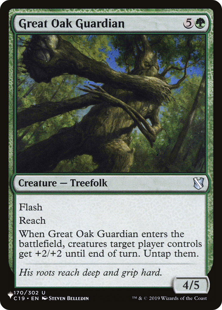 Great Oak Guardian [The List Reprints] | Cards and Coasters CA