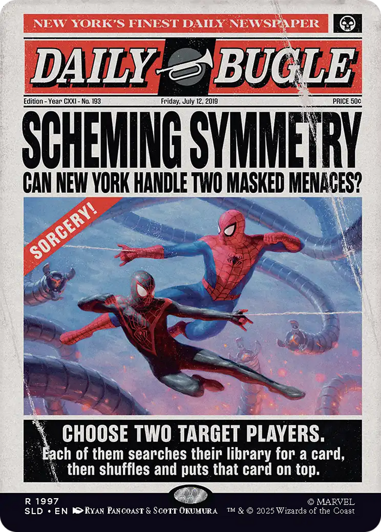 Scheming Symmetry (1997) (Rainbow Foil) [Secret Lair Drop Series] | Cards and Coasters CA