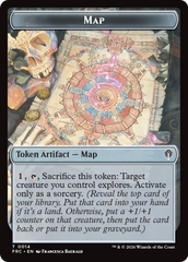 Gingerbrute // Map Double-Sided Token [Reality Fracture Commander Tokens] | Cards and Coasters CA