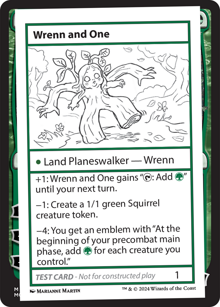 Wrenn and One [Mystery Booster 2 Playtest Cards] | Cards and Coasters CA