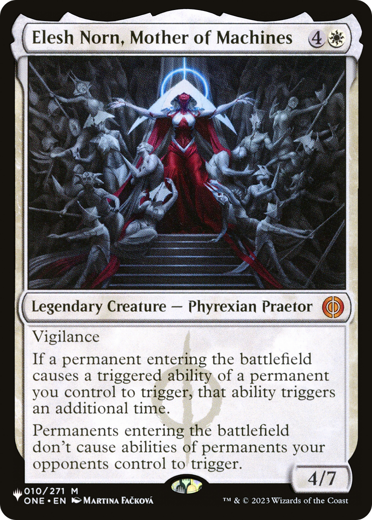 Elesh Norn, Mother of Machines [The List] | Cards and Coasters CA