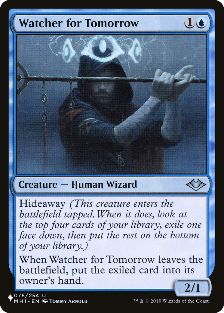 Watcher for Tomorrow [The List Reprints] | Cards and Coasters CA