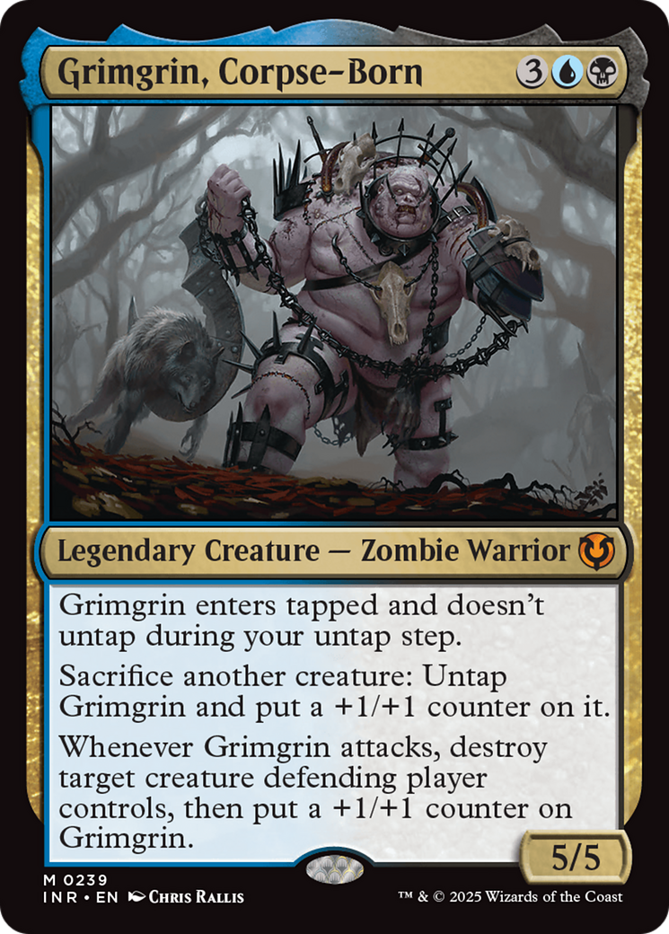 Grimgrin, Corpse-Born [Innistrad Remastered] | Cards and Coasters CA