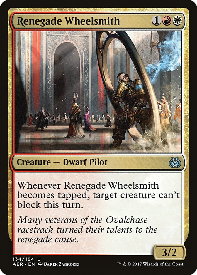 Renegade Wheelsmith [Aether Revolt] | Cards and Coasters CA