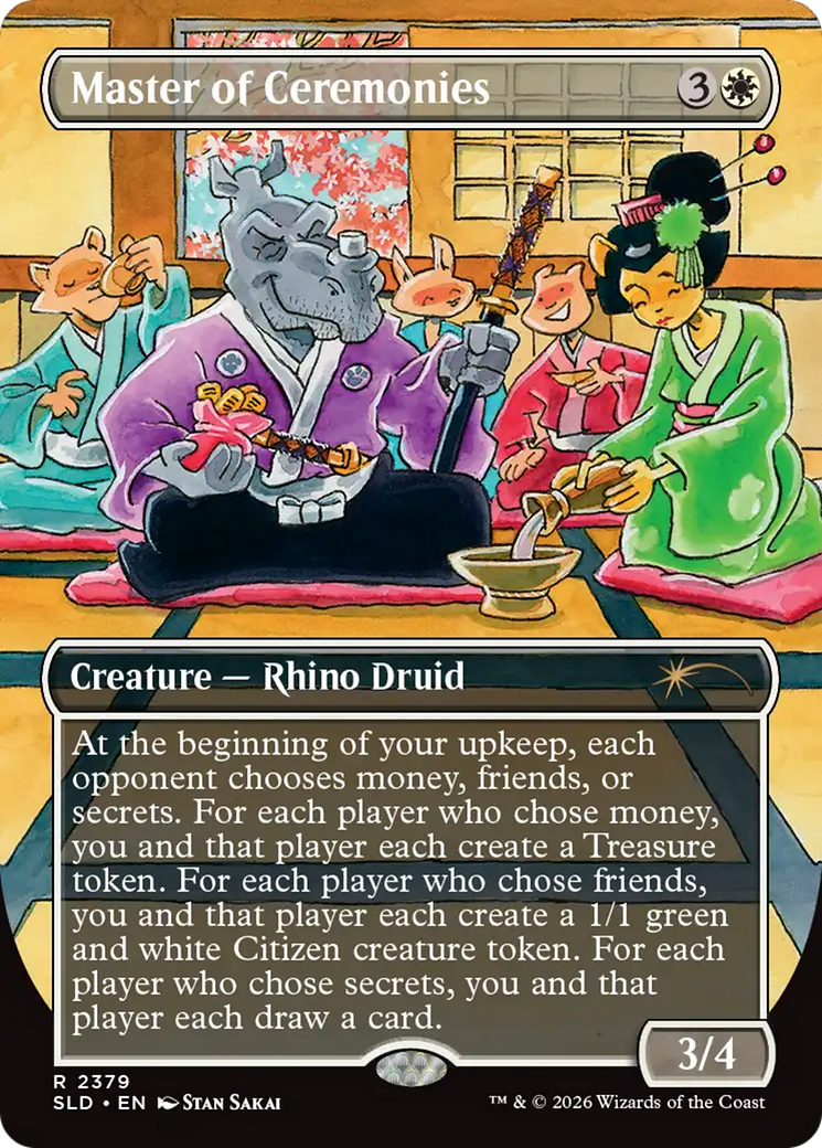 Master of Ceremonies [Secret Lair Drop Series] | Cards and Coasters CA