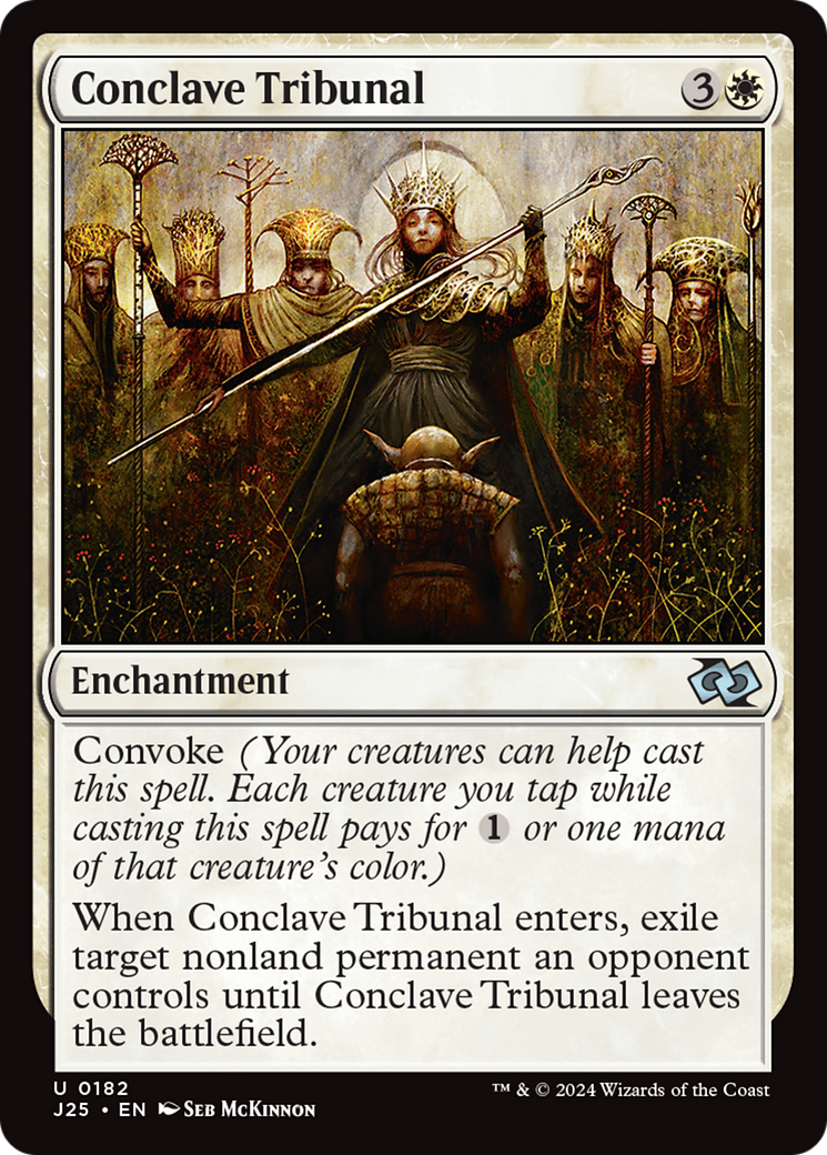 Conclave Tribunal [Foundations Jumpstart] | Cards and Coasters CA