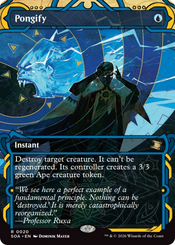 Pongify [Secrets of Strixhaven: Mystical Archive] | Cards and Coasters CA