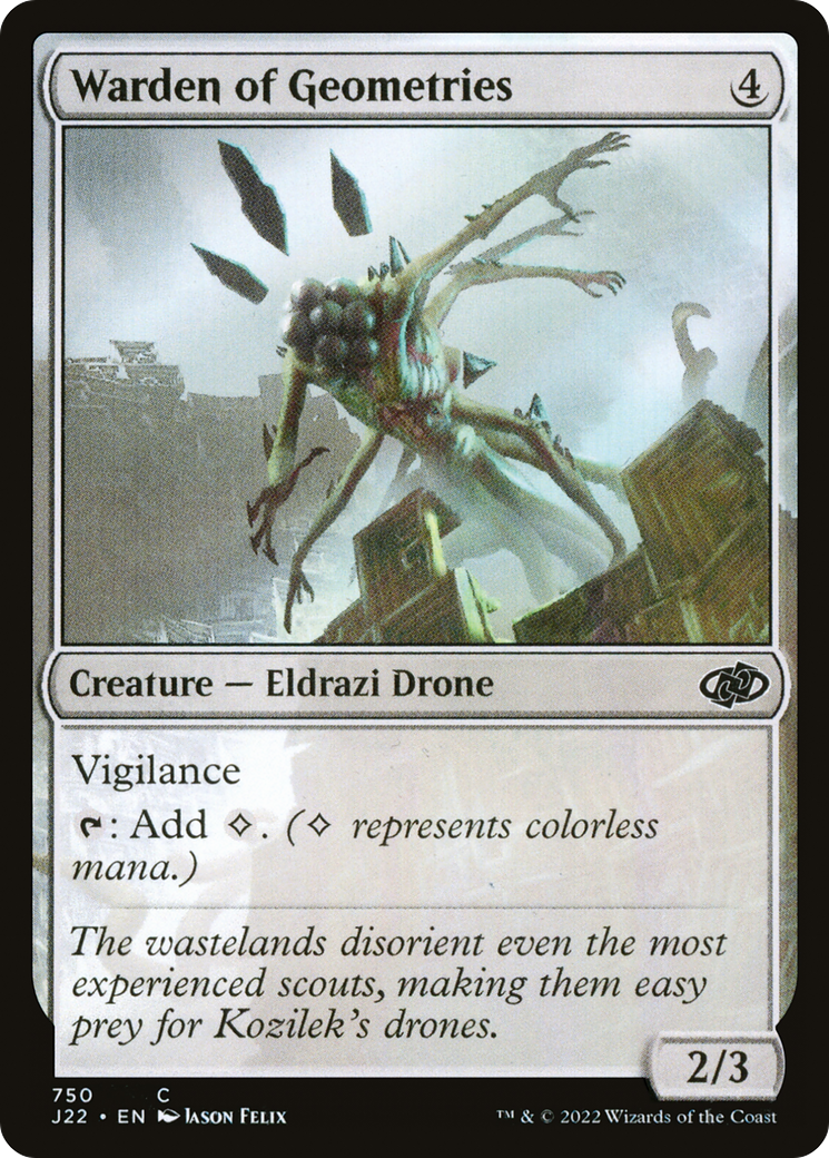 Warden of Geometries [Jumpstart 2022] | Cards and Coasters CA