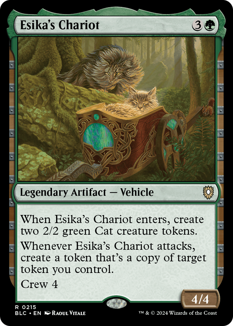 Esika's Chariot [Bloomburrow Commander] | Cards and Coasters CA