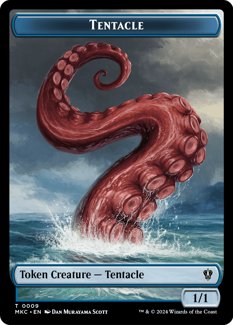 Slug // Tentacle Double-Sided Token [The List] | Cards and Coasters CA