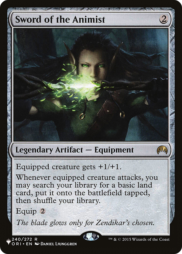 Sword of the Animist [Secret Lair: Angels] | Cards and Coasters CA