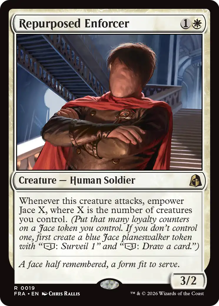 Repurposed Enforcer [Reality Fracture] | Cards and Coasters CA