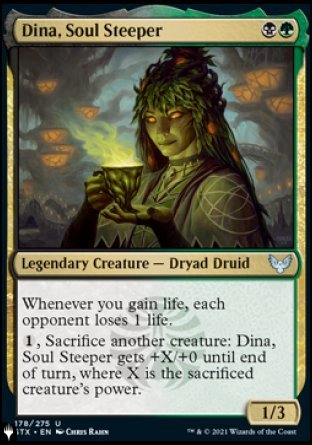 Dina, Soul Steeper [The List] | Cards and Coasters CA