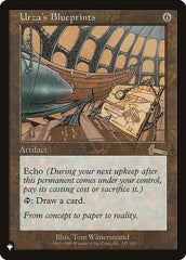 Urza's Blueprints [The List] | Cards and Coasters CA