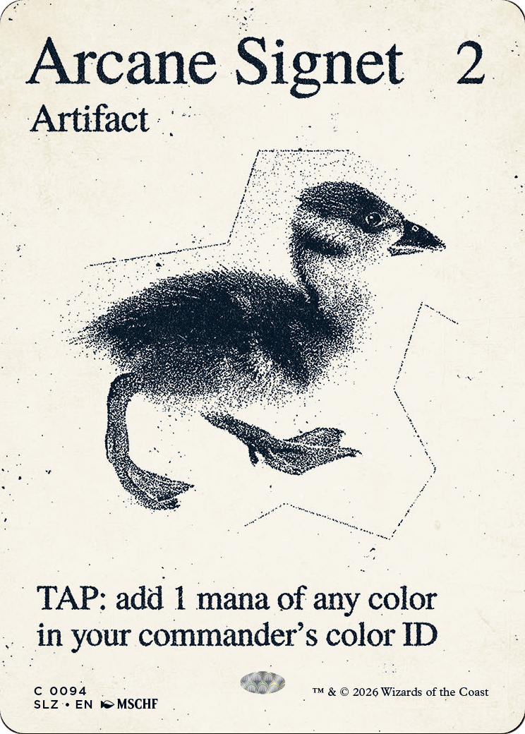 Arcane Signet (0094) [Secret Lair x MSCHF: The Zeta Set] | Cards and Coasters CA