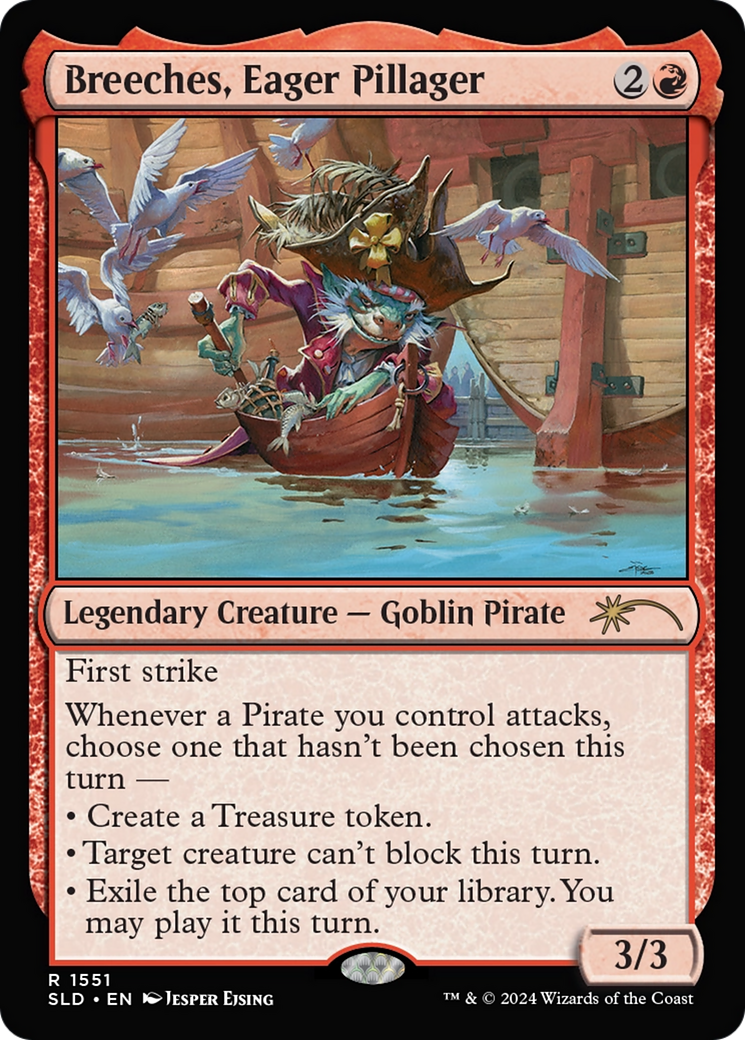 Breeches, Eager Pillager [Secret Lair Drop Series] | Cards and Coasters CA
