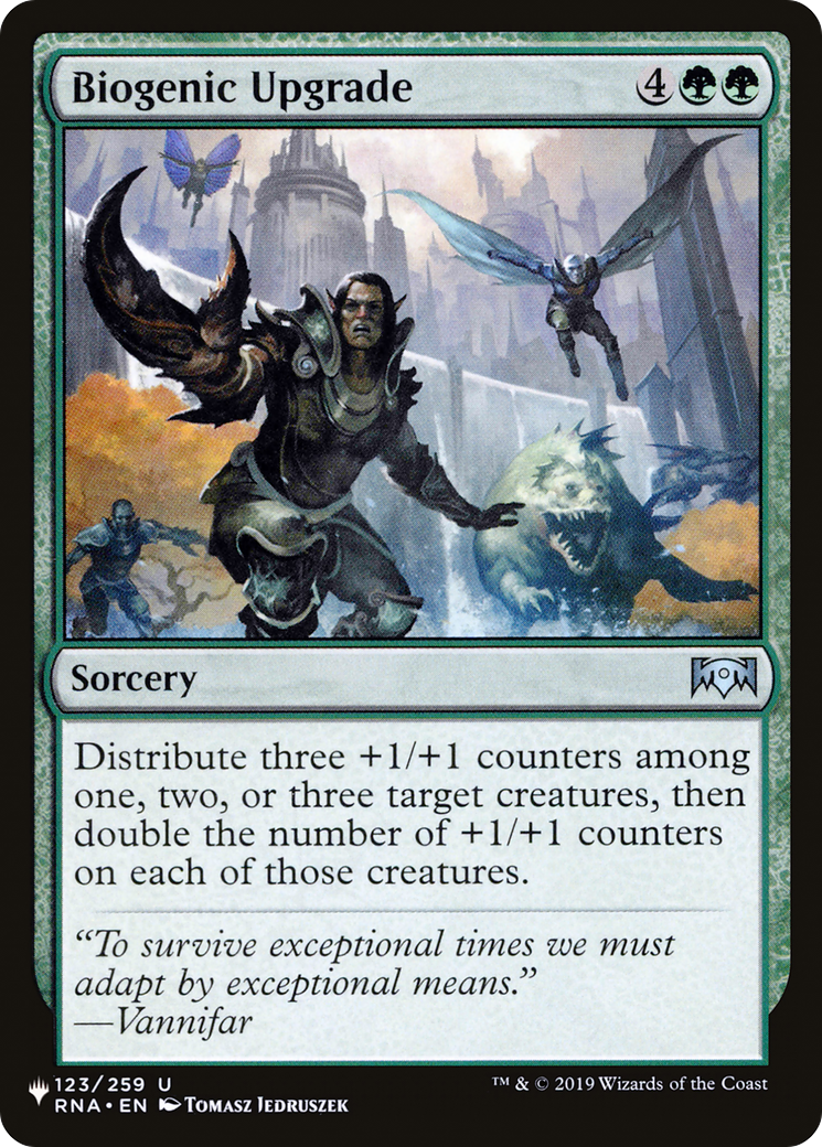 Biogenic Upgrade [The List] | Cards and Coasters CA