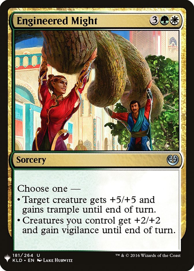Engineered Might [Mystery Booster] | Cards and Coasters CA
