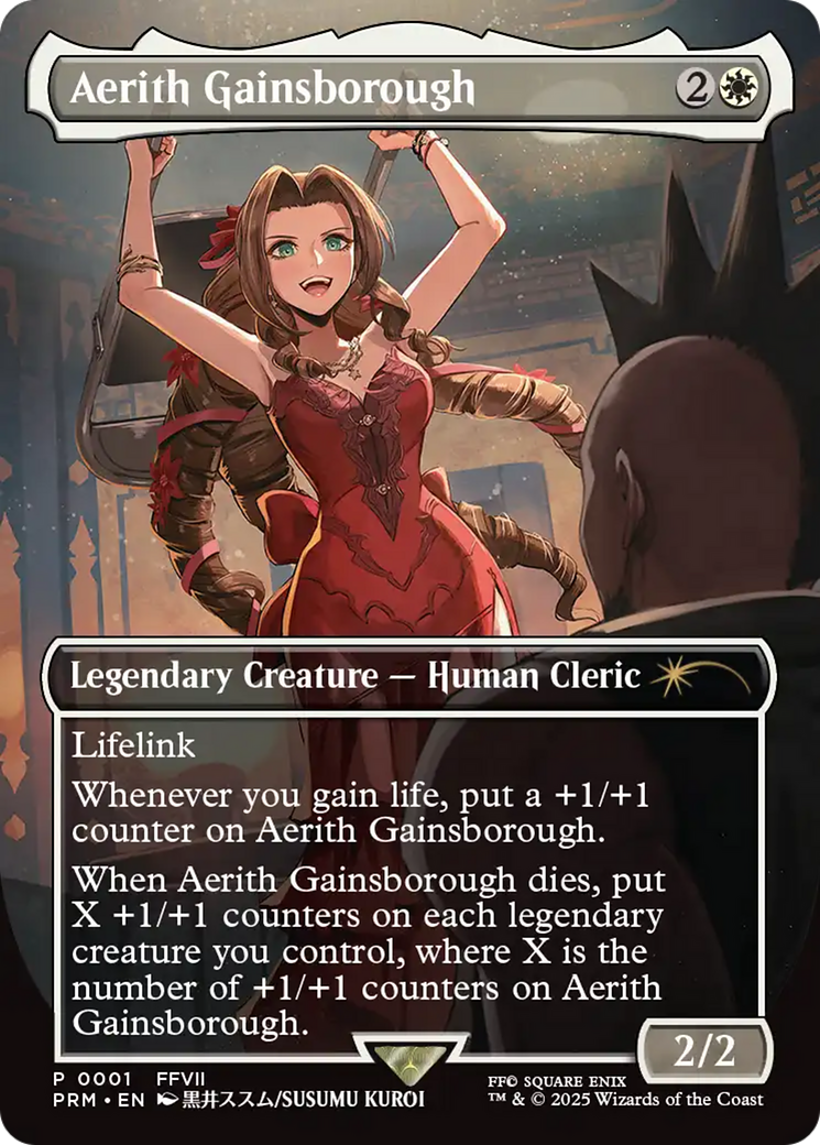 Aerith Gainsborough [Pro Tour Promos] | Cards and Coasters CA