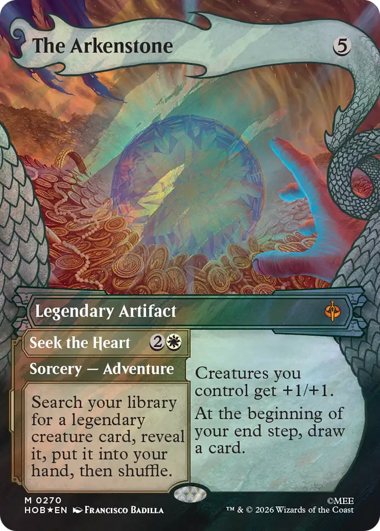 The Arkenstone (Showcase) (Surge Foil) [The Hobbit] | Cards and Coasters CA