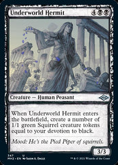 Underworld Hermit (Sketch) [Modern Horizons 2] | Cards and Coasters CA