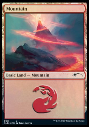 Mountain (Spellcasting) (568) [Secret Lair Drop Promos] | Cards and Coasters CA